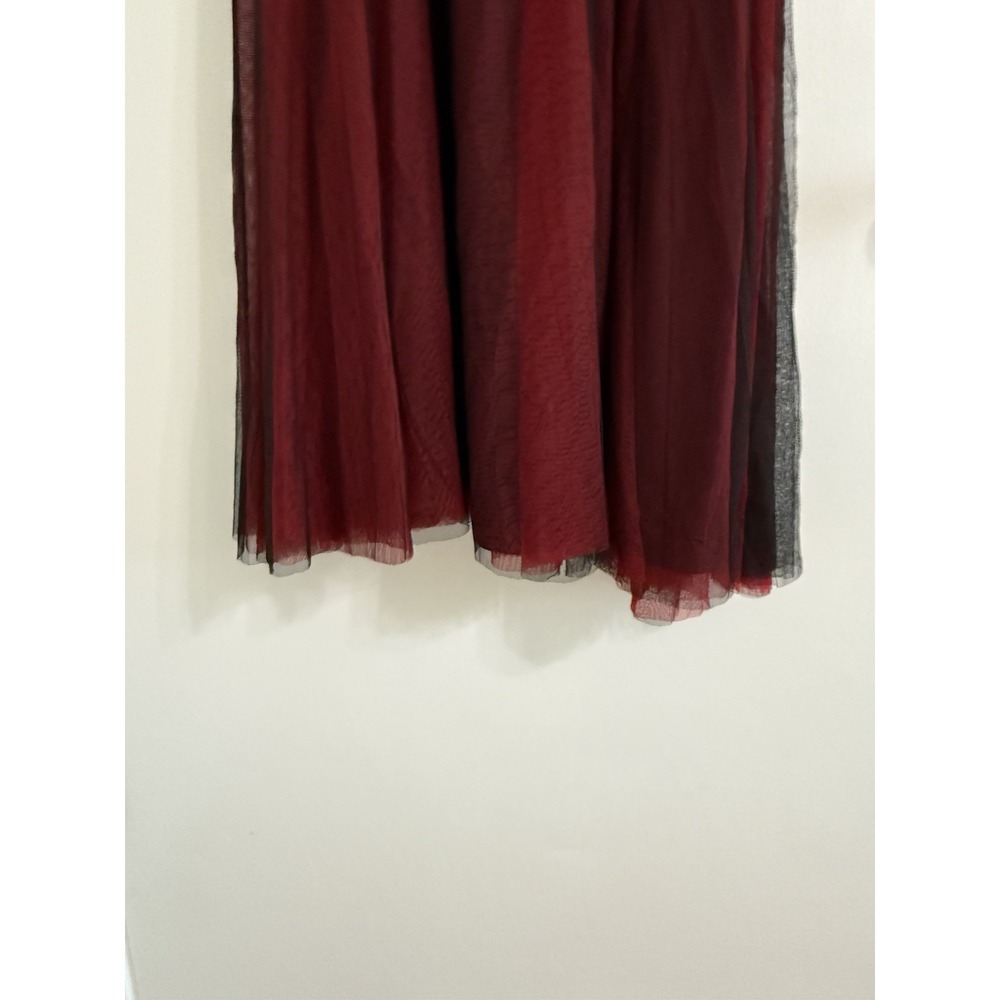 Cache VTG 90s Y2K Dress Tulle Mesh Dark Romantic Goth Vamp Fairy Whimsi SM READ - Picture 15 of 16